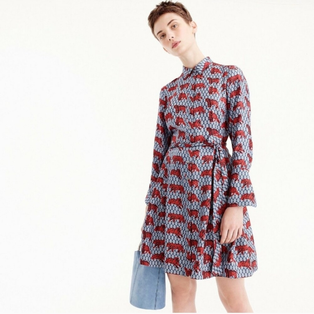 J.CREW Collection Tiger Dress - Picture 9 of 10